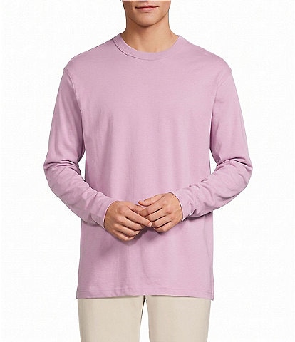 Roundtree & Yorke Long Sleeve Solid Heavyweight Tee