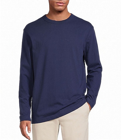 Roundtree & Yorke Long Sleeve Solid Heavyweight Tee