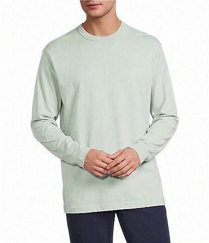 Roundtree & Yorke Long Sleeve Solid Heavyweight Tee
