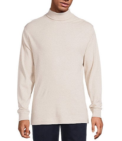 Roundtree & Yorke Long Sleeve Solid Turtle Neck Pullover