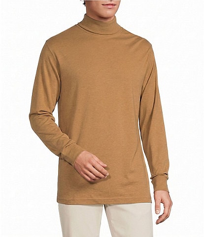 Roundtree & Yorke Long Sleeve Solid Turtle Neck Pullover