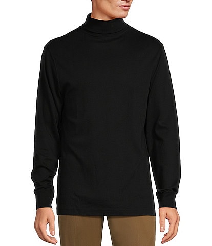 Roundtree & Yorke Long Sleeve Solid Turtle Neck Pullover