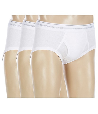 Roundtree & Yorke Low-Rise Briefs 3-Pack