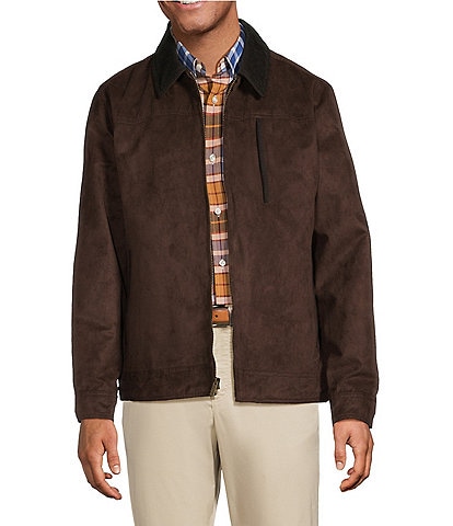 Roundtree & Yorke Microsuede Corduroy Jacket