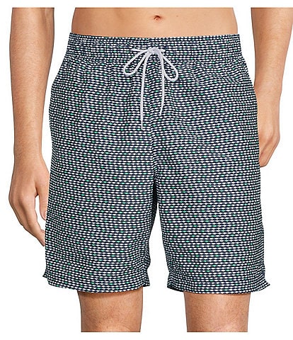 Roundtree & Yorke Mini Fish 8" Swim Trunk