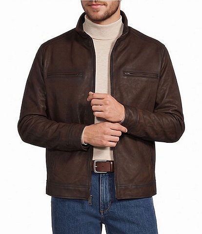 Roundtree & Yorke Nubuck Hipster Jacket