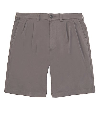 Roundtree & Yorke Pleated Front Stretch Performance 9" Shorts