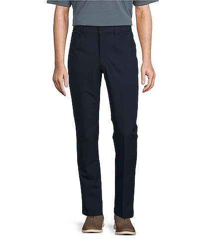 Roundtree & Yorke Performance Andrew Fit 5-Pocket Solid Pants