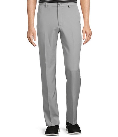 Roundtree & Yorke Performance Andrew Straight Fit Flat Front Pant