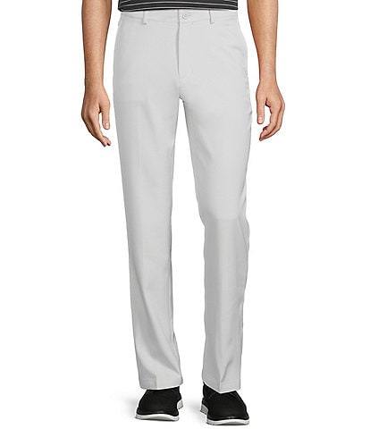 Roundtree & Yorke Performance Andrew Straight Fit Flat Front Pant