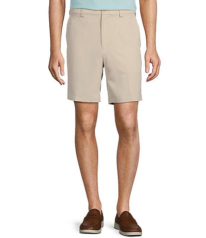 Roundtree & Yorke Performance Half Elastic Classic Fit Stretch Fabric 8#double; Inseam Shorts