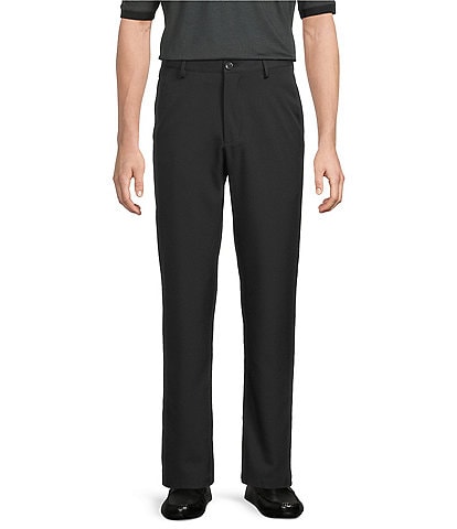 Roundtree & Yorke Performance Stewart Flat Front Classic Fit Performance Pants