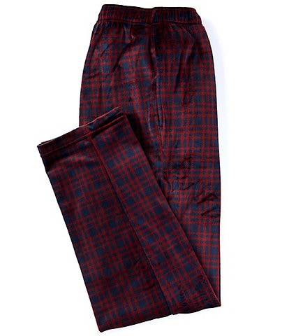 Roundtree & Yorke Plaid Microfleece Sleep Pants