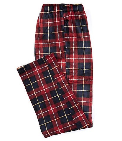 Roundtree & Yorke Plaid Microfleece Sleep Pants