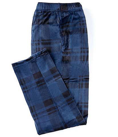 Roundtree & Yorke Plaid Microfleece Sleep Pants