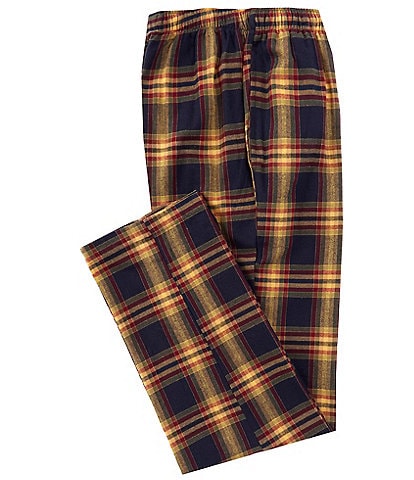 Roundtree & Yorke Portuguese Flannel Plaid Sleep Pants