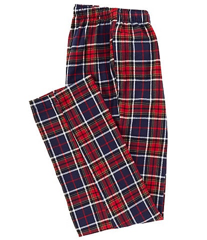 Roundtree & Yorke Portuguese Flannel Plaid Sleep Pants