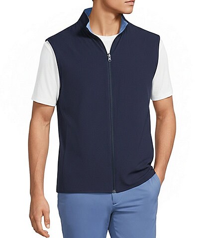 Roundtree & Yorke Reversible Performance Solid Full-Zip Vest