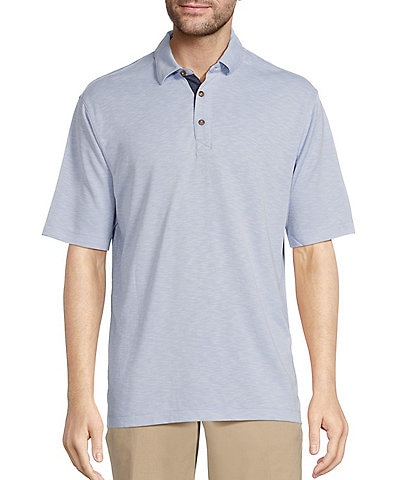 Roundtree & Yorke Short Sleeve Solid Polo Shirt