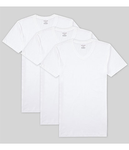 Roundtree & Yorke Short Sleeve V-Neck T-Shirts 3-Pack