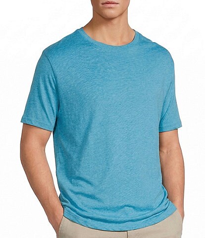 Roundtree & Yorke Cloud Collection Short Sleeve Solid Crew Neck T-Shirt