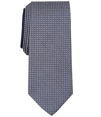 Roundtree & Yorke Solid Textured 2 3/4#double; Silk Tie