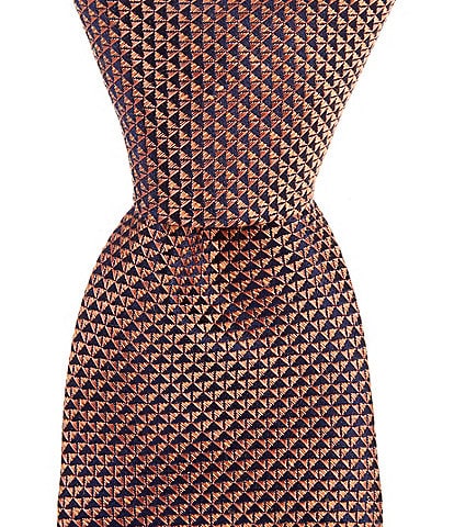 Roundtree & Yorke Solid Textured 2 3/4" Woven Tie