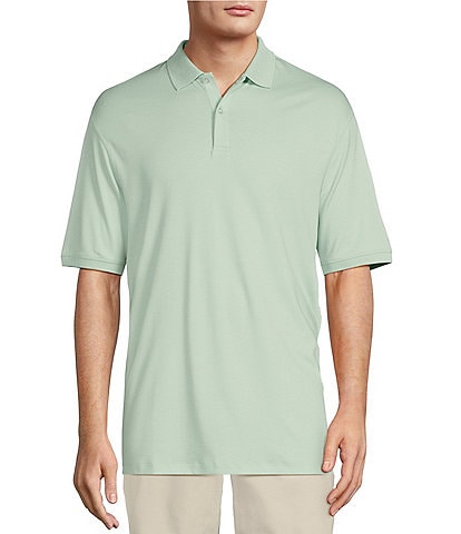 Roundtree & Yorke Supima Short Sleeve Solid Polo Shirt