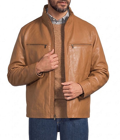 Roundtree & Yorke The 1988 Foundry Leather Motorcycle Jacket