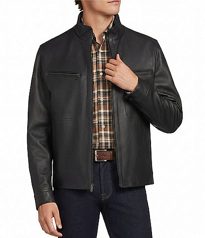 Roundtree & Yorke The 1988 Foundry Leather Motorcycle Jacket
