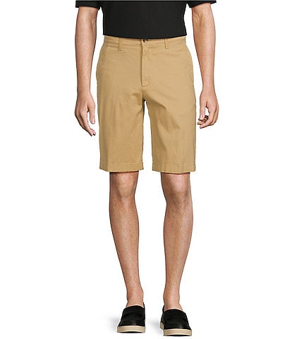 Roundtree & Yorke The Cloud Short Collection 11" Flat Front Washed Chino Shorts