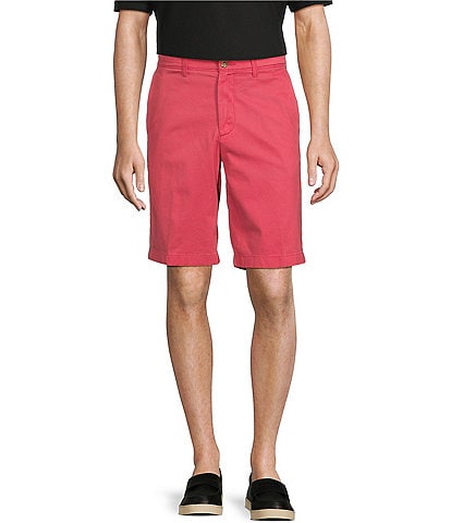 Roundtree & Yorke The Cloud Short Collection 11" Flat Front Washed Chino Shorts