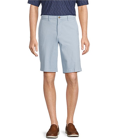 Roundtree & Yorke The Cloud Short Collection 11" Flat Front Washed Chino Shorts