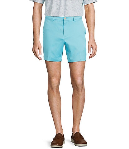 Roundtree & Yorke The Fairway Seasonal 7" Flat Front Performance Shorts