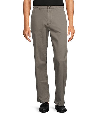Roundtree & Yorke TravelSmart Classic Fit Flat Front Non-Iron Chino Pants