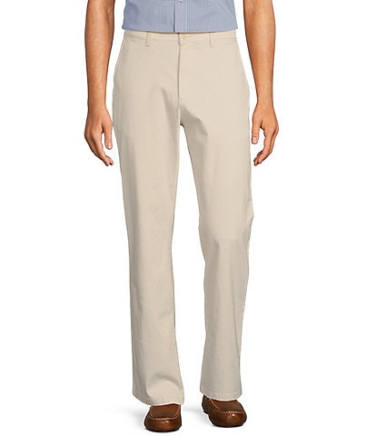 Roundtree & Yorke TravelSmart Classic Fit Flat Front Non-Iron Chino Pants