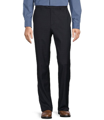 Roundtree & Yorke travelSMART Classic Fit Plaid Ultimate Comfort Stretch Dress Pants