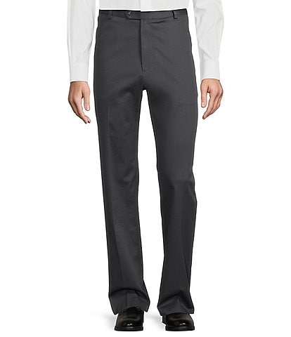 Roundtree & Yorke TravelSmart Ultimate Performance Classic Fit Flat Front Non-Iron Chino Pants
