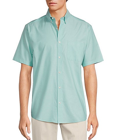 Roundtree & Yorke TravelSmart Easy Care Short Sleeve Solid Sport Shirt