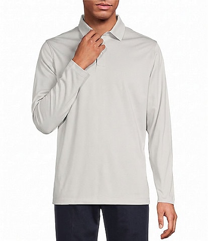 Roundtree & Yorke TravelSmart Long Sleeve Solid Polo