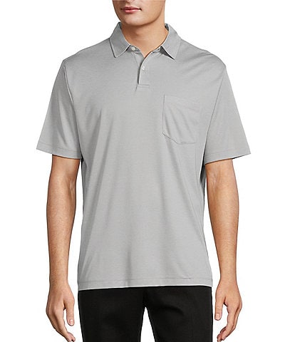 Roundtree & Yorke TravelSmart Short Sleeve Solid Polo Shirt