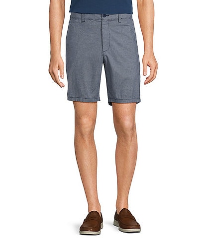 Roundtree & Yorke True Blue 8" Inseam Flat Front Pull On Shorts