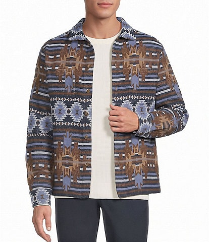 Rowm Jacquard Shirt Jacket