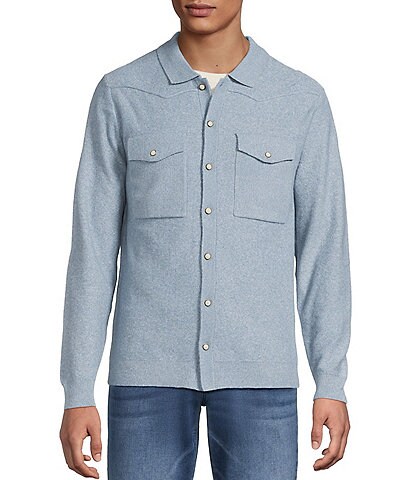 Rowm Long Sleeve Button Front Sweater