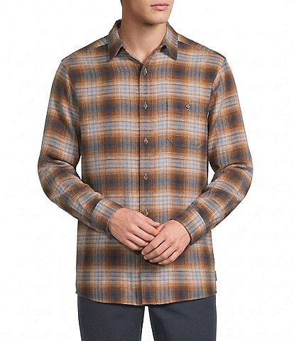 Rowm Medium Plaid Flannel Shirt