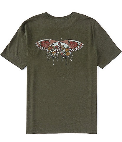 Rowm Rooted Short Sleeve Butterfly Screenprint Tee