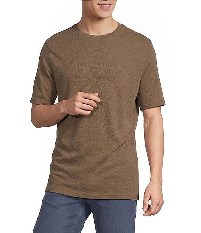 Rowm Short Sleeve Solid Slub T-Shirt