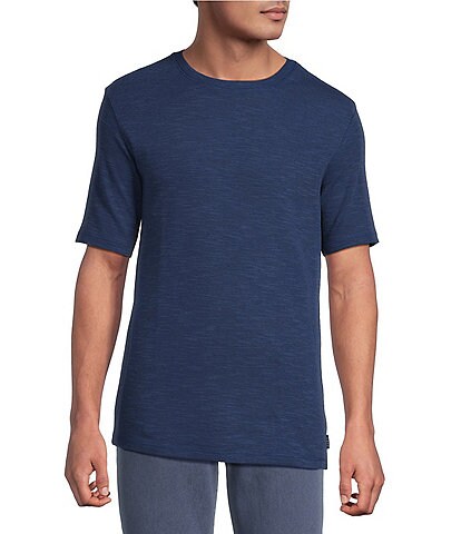 Rowm Short Sleeve Solid Slub T-Shirt