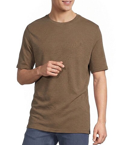 Rowm Short Sleeve Solid Slub T-Shirt