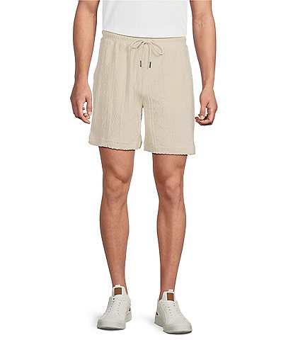 Rowm Solid Terry 7#double; Inseam Shorts